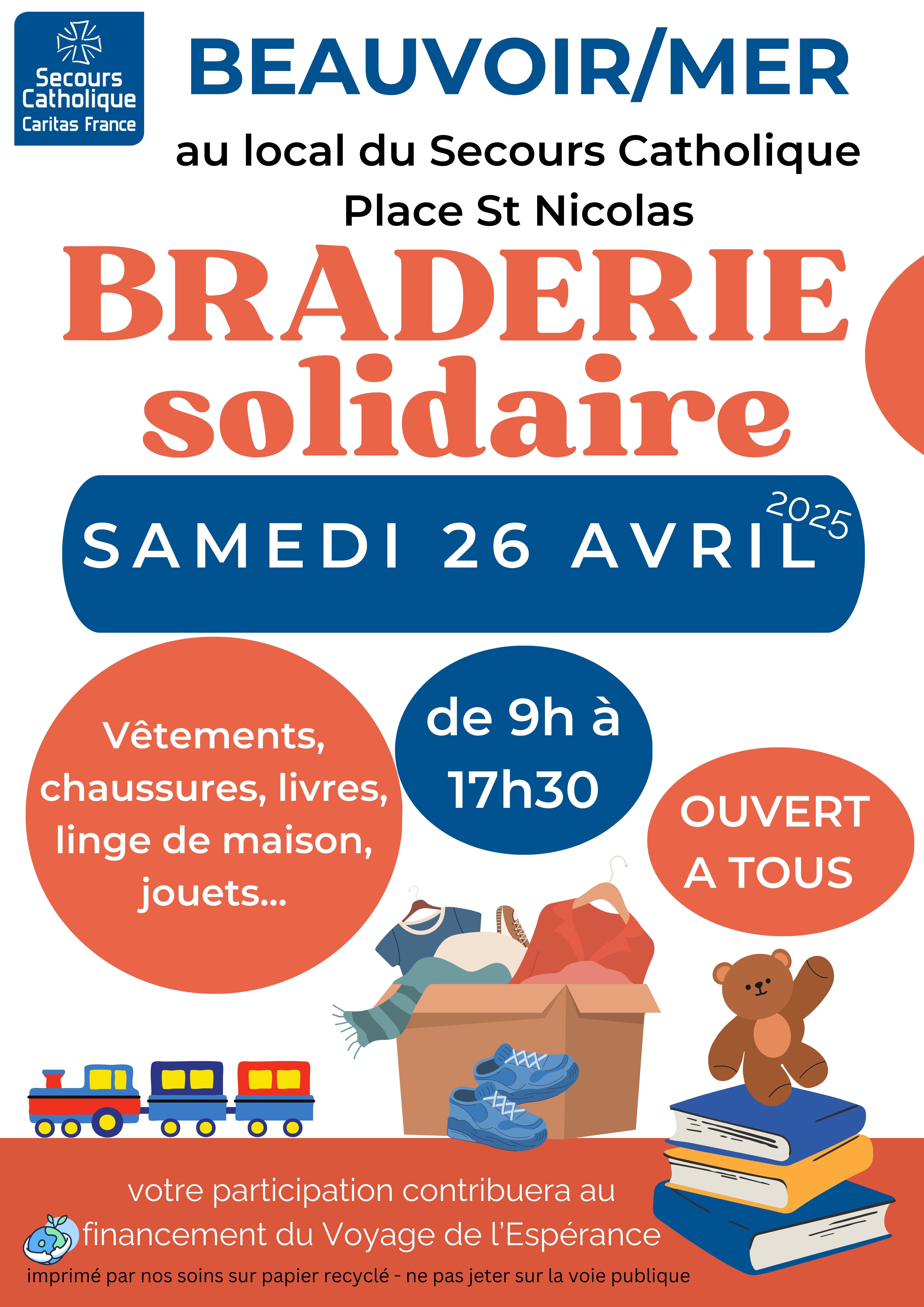 Pour contribuer au prochain Voyage de l'Espérance
